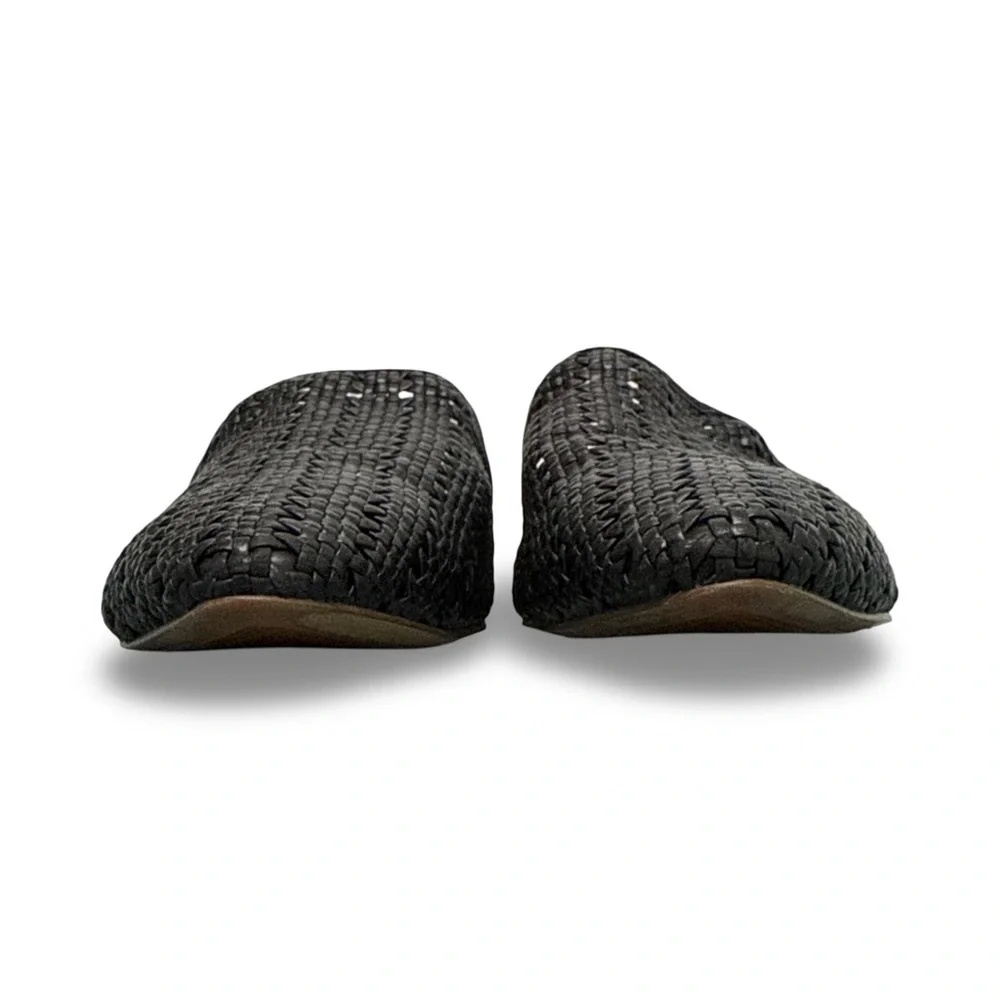 Franco Sarto Sorello Woven Weaved Mules Women’s 6.5 Black - Picture 5 of 9